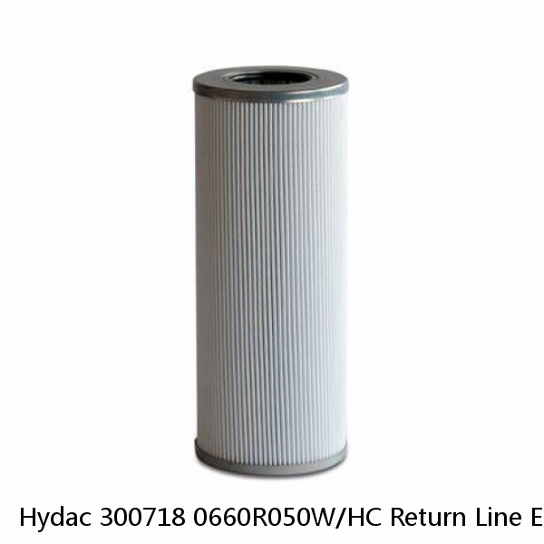 Hydac 300718 0660R050W/HC Return Line Element #1 image