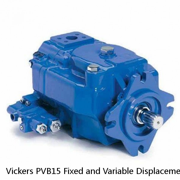 Vickers PVB15 Fixed and Variable Displacement Pump #1 image